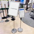 Metal Poster Display Stand Frame Advertising Viceder